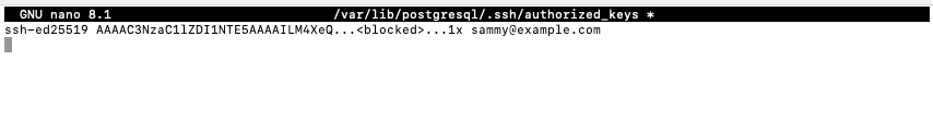 authorized\_keys file in a text editor-enter ssh.png