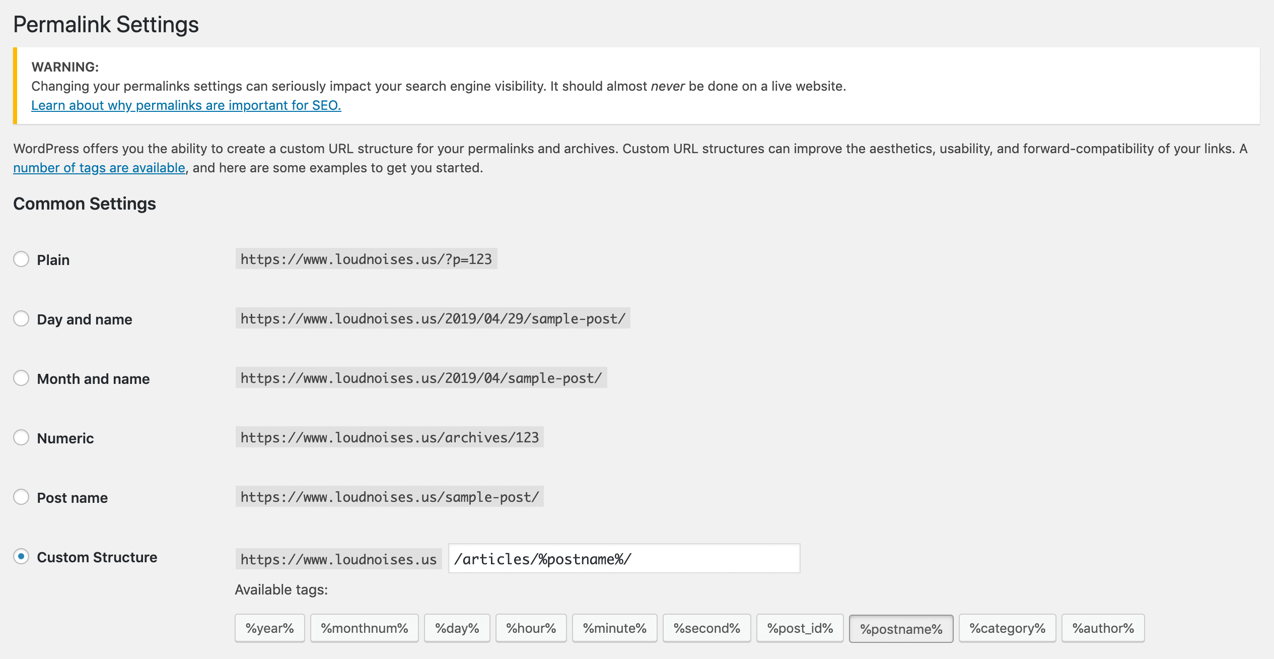 changing-permalinks-old.png ||"width": "1024", "height": "529"||